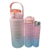 Multi-color gradient insulated water cup, 304 stainless steel vacuum insulated portable travel cup 104203204 Item Picture